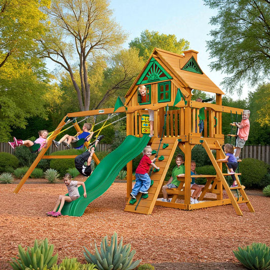 Chateau Swing Set
