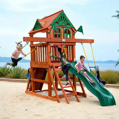 Five Star II Space Saver Swing Set for Kids