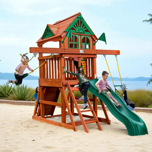 Five Star II Space Saver Swing Set for Kids