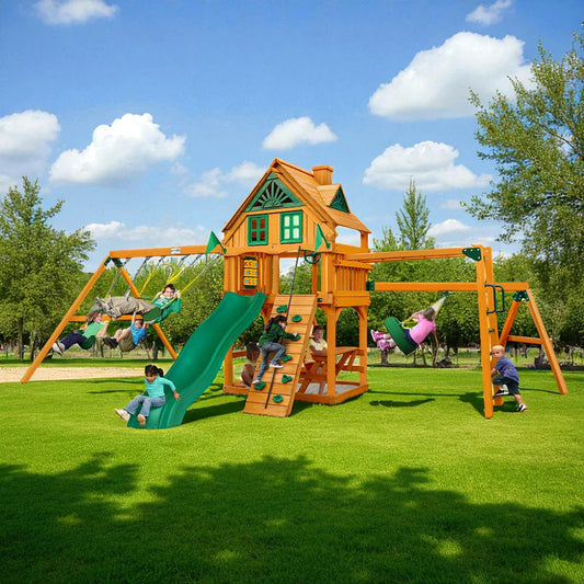 Homestead Swing Set for Kids