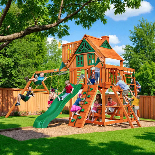 Navigator w/ Sky Loft Swing Set