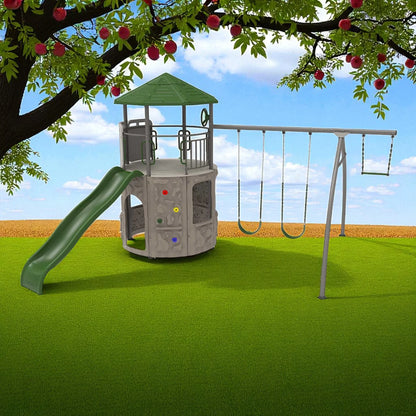 Mazonvintage Adventure Tower (Green And Tan)
