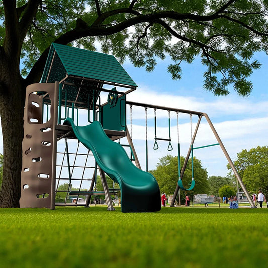 Mazonvintage Big Stuff Swing Set (Earthtone) - 91069