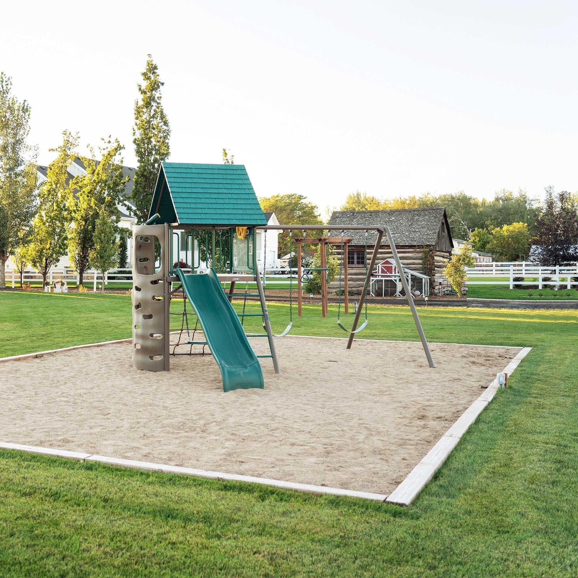 Mazonvintage Big Stuff Swing Set (Earthtone) - 91069
