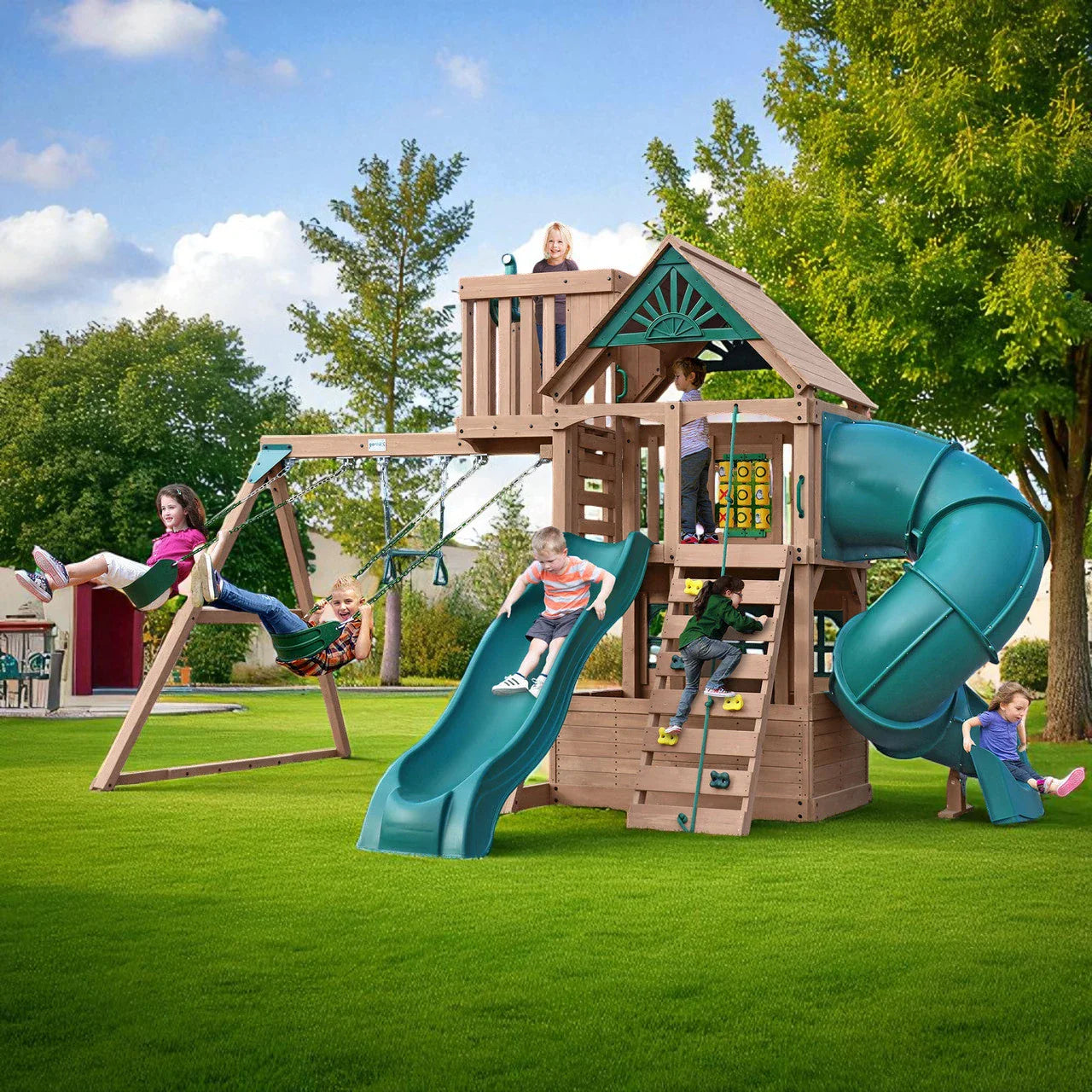 Alpine Adventure Wooden Playset