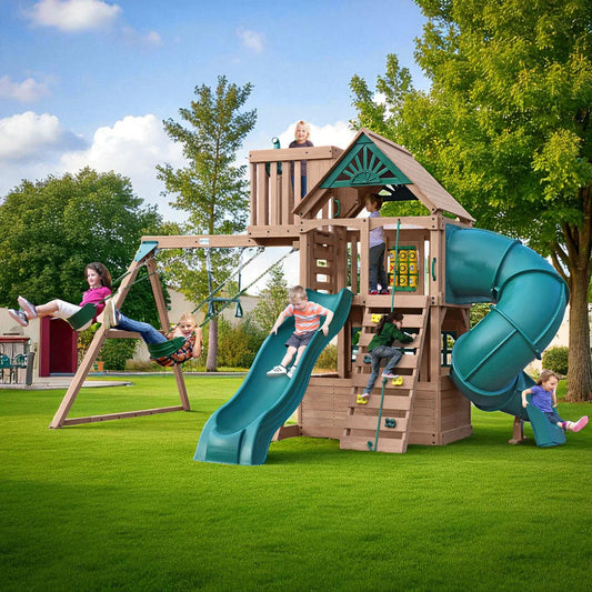 Alpine Adventure Wooden Playset