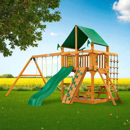 MazonvintagePlaysets Chateau Swing Set