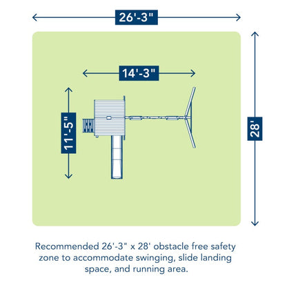 McKinley Swing Set - Installation Available