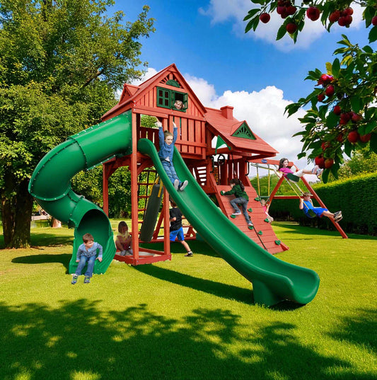 Sun Palace Deluxe Swing Set