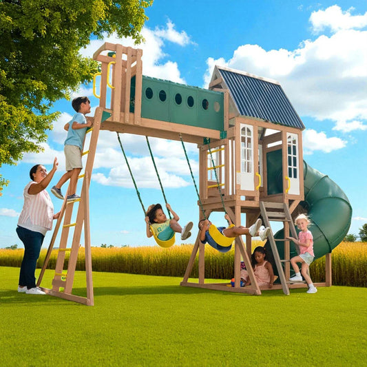Skyway Resort Swing Set - Installation Available