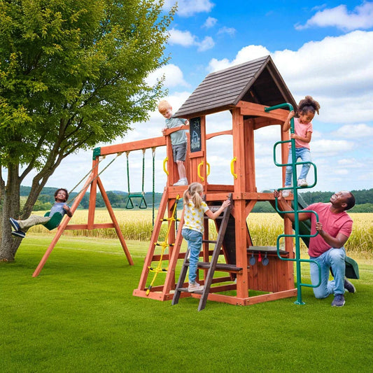 Raptor Trail Swing Set