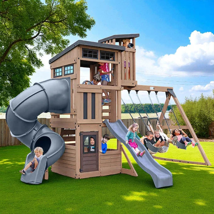 Skyline Lookout Wooden Outdoor Playset